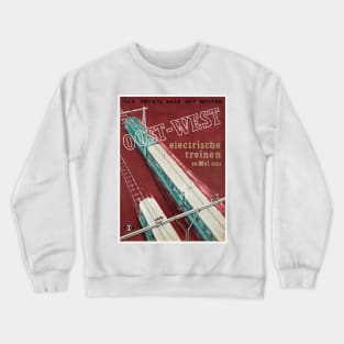 Oost - West Netherlands Vintage Travel Poster Crewneck Sweatshirt